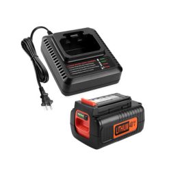 BLACK+DECKER Battery and charger