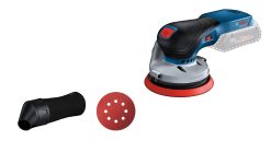 Bosch Professional 18V System GEX 18V-125 Cordless Random Orbit Sander (incl. Sanding disc (125 mm), 1x Sanding Paper, dust Bag, Without Rechargeable...