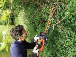 toptopdealcouk-36v-cordless-20ah-55cm-hedge-trimmer-with-sawblade