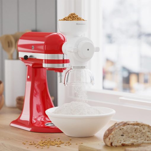 toptopdealcouk-grain-mill-attachment-for-kitchenaid-stand-mixer