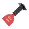 Draper Redline 68603 100 x 220 mm Brick Bolster with Hand Guard, Red and Black